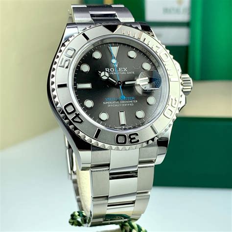 rolex yatchmaster rhodium|rolex yacht master prices.